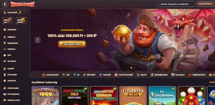 Dragonia Casino - Aperçu